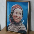 Фотомедальон на стекле (25х30)