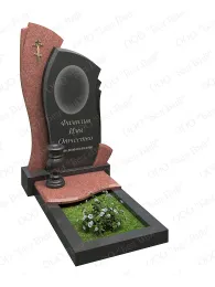 Эксклюзивный гранитный памятник н39