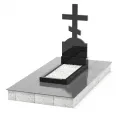 Одиночный гранитный памятник н36