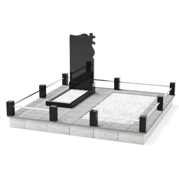 Одиночный гранитный памятник н15