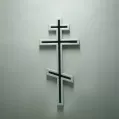 Накладной Крест с полимерным покрытием ПР17СК