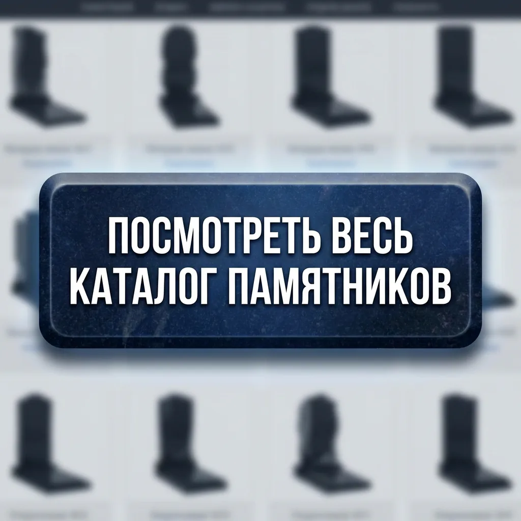 Полный каталог памятников в Горках — одиночные, эксклюзивные, с крестом